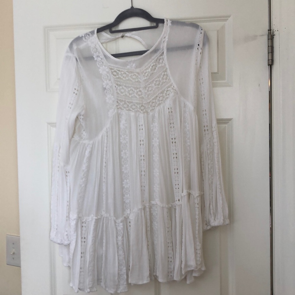 Free People Lace tunic